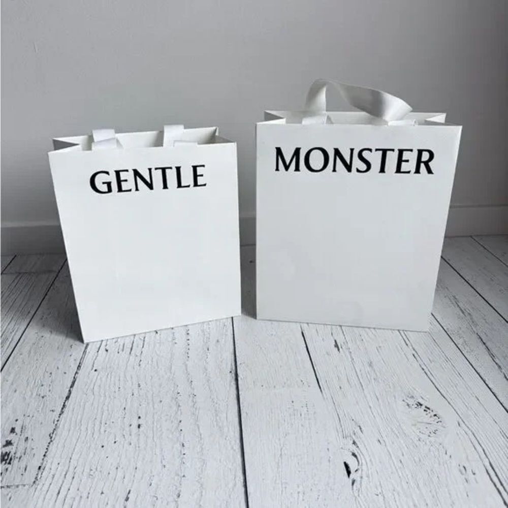 Gentle Monster - 2 Elegant White Bags